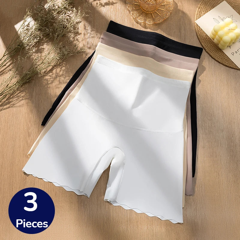 WarmSteps 3PCS Women's Shaper panties High-Waist Seamless Boxers Shapewear Female Tummy Extra Firm Lingerie Shape Body Boyshorts