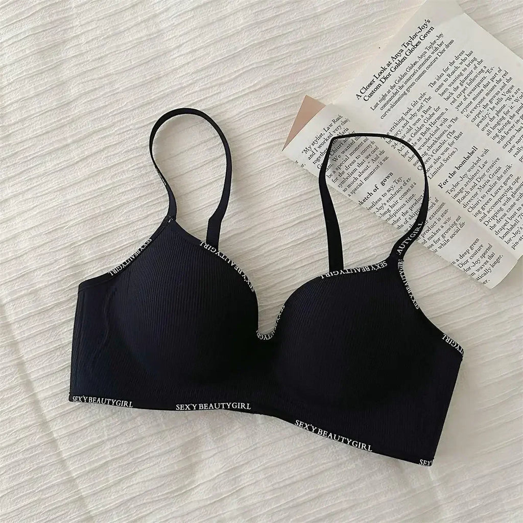 Push Up Padded Bra for Small Breasts - 10cm Thick Lingerie with Adjustable Straps Wireless Comfort & Lift Support