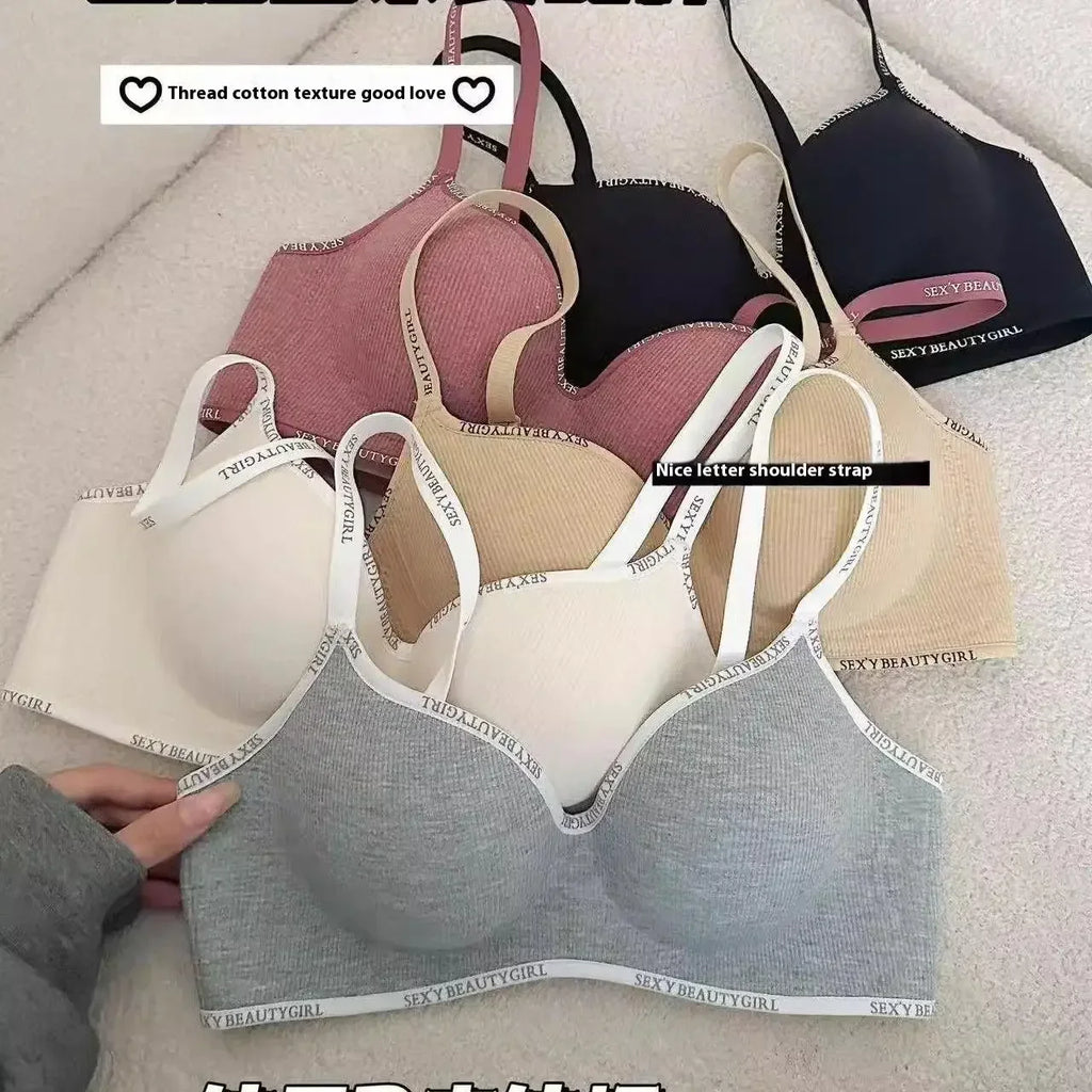 Push Up Padded Bra for Small Breasts - 10cm Thick Lingerie with Adjustable Straps Wireless Comfort & Lift Support