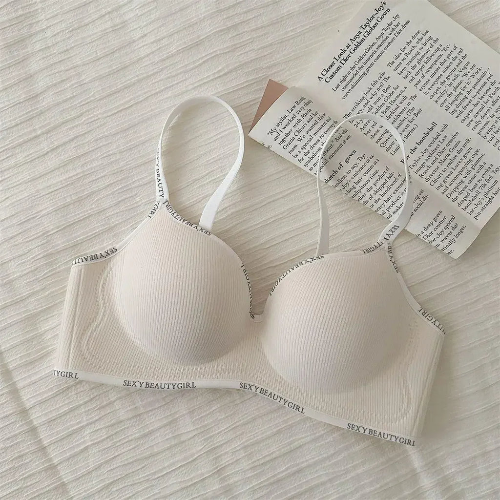 Push Up Padded Bra for Small Breasts - 10cm Thick Lingerie with Adjustable Straps Wireless Comfort & Lift Support