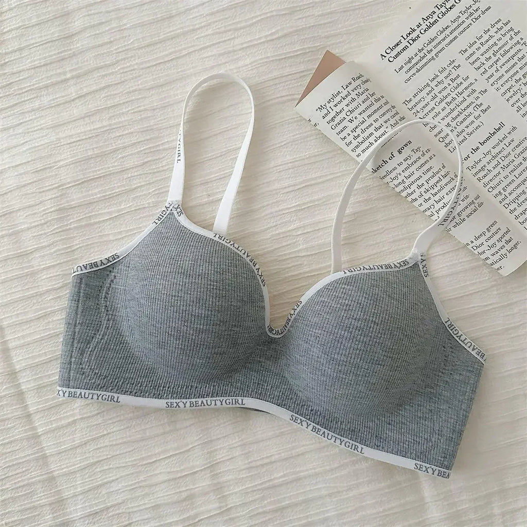Push Up Padded Bra for Small Breasts - 10cm Thick Lingerie with Adjustable Straps Wireless Comfort & Lift Support
