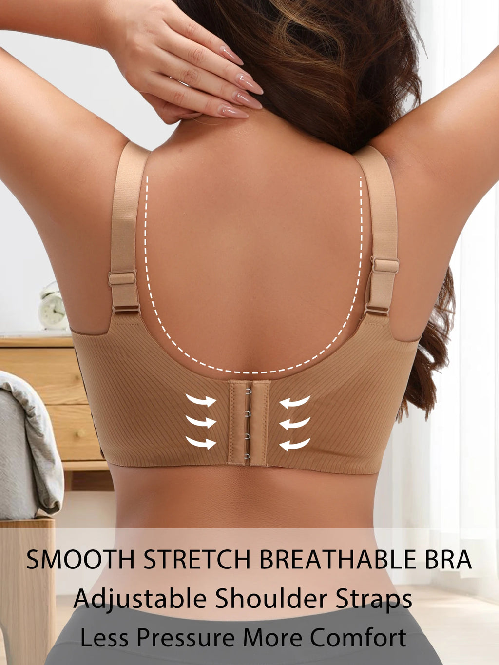 1pcs Wireless Push Up Bras for Women Seamless Jelly Glue Bralette Underwear Breathable Lingerie Comfortable Sports Underwear