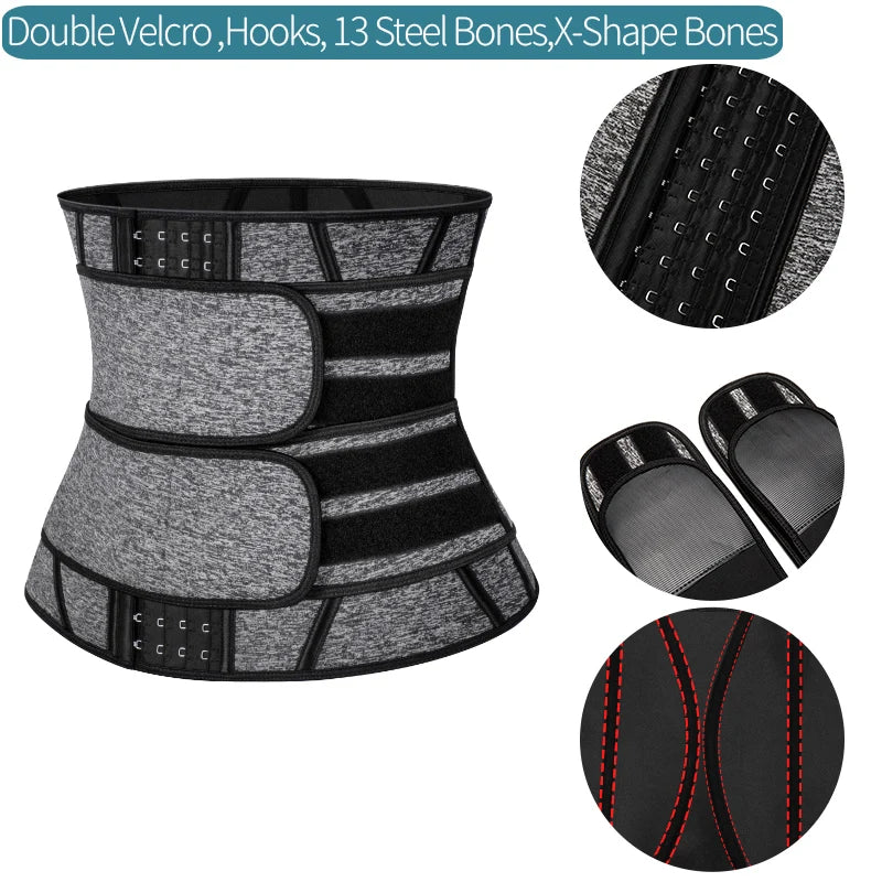 Waist Trainer Tummy Slimming Sheath Reducing Girdles Weight Loss Shapewear Belly Shapers Modeling Belt Woman Body Shaper Corset