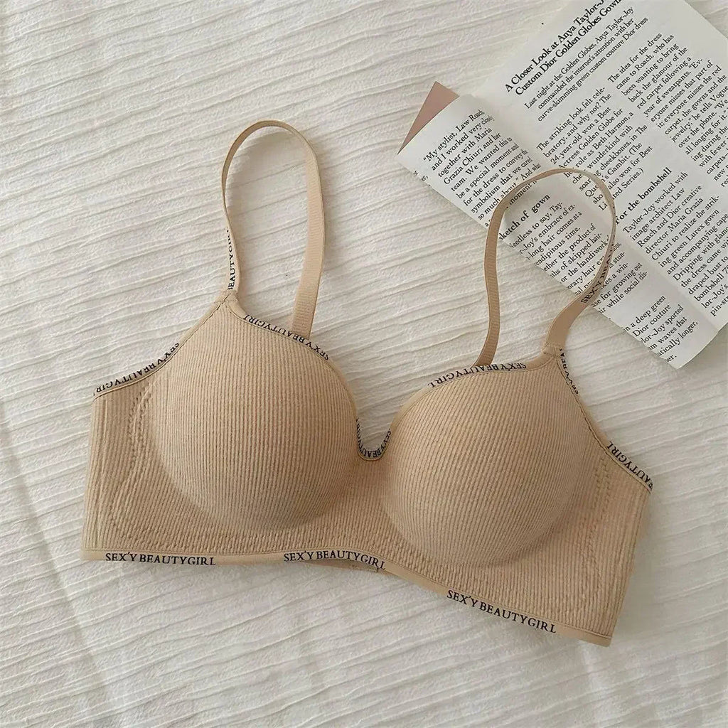 Push Up Padded Bra for Small Breasts - 10cm Thick Lingerie with Adjustable Straps Wireless Comfort & Lift Support