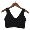 Active Women Bras Sports Plus Size Ladies Yoga Top Underwear Padded Fitness Running Vest Wire Free Brassiere S-4XL